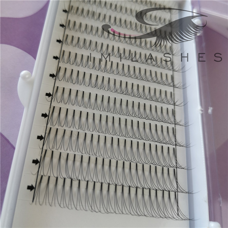 Best heat bonded pre fanned cashmere volume lashes vendor in China 